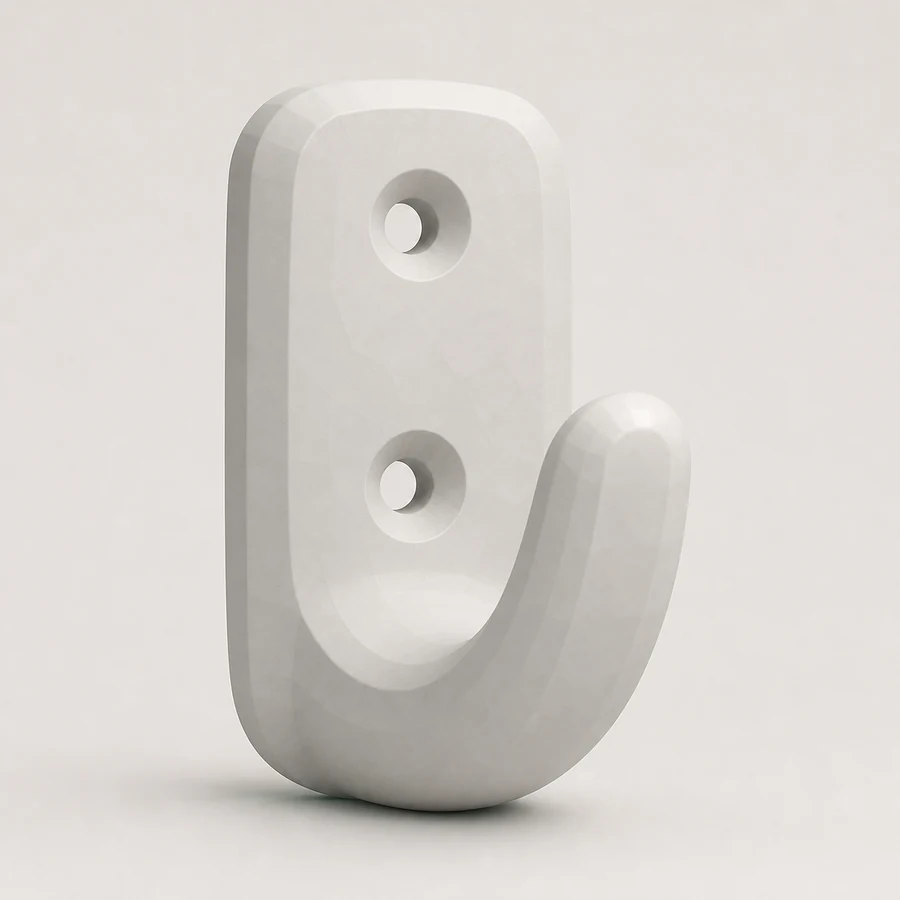 Wall hook · facet normals
