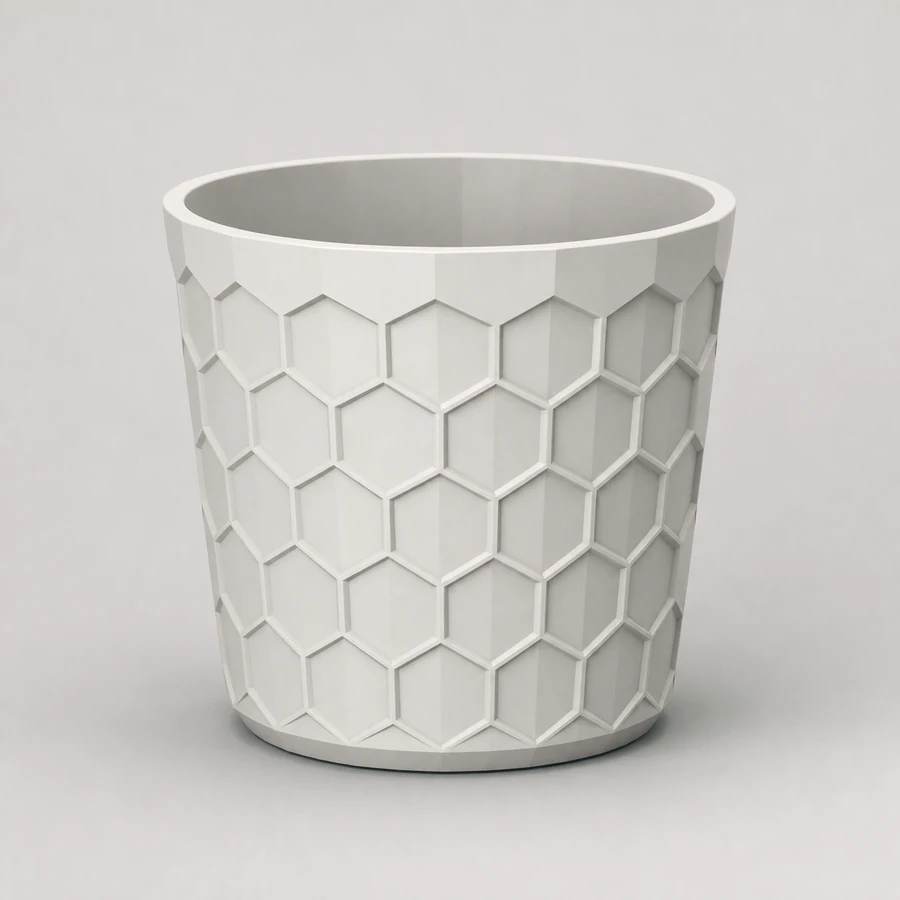 Honeycomb planter · open boundary