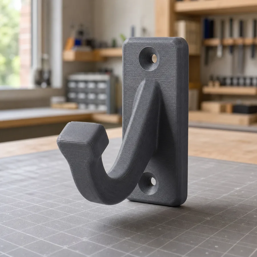 Wall hook · facet normals
